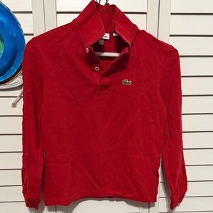 Lacoste Vibrant Red Polo Shirt